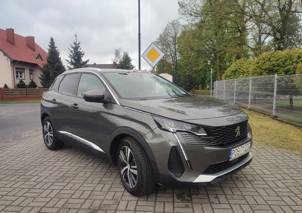 Peugeot 3008 cena 115000 przebieg: 29000, rok produkcji 2021 z Dziwnów małe 326